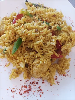 Recette avec curry