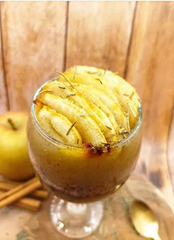 Compote pomme Romarin