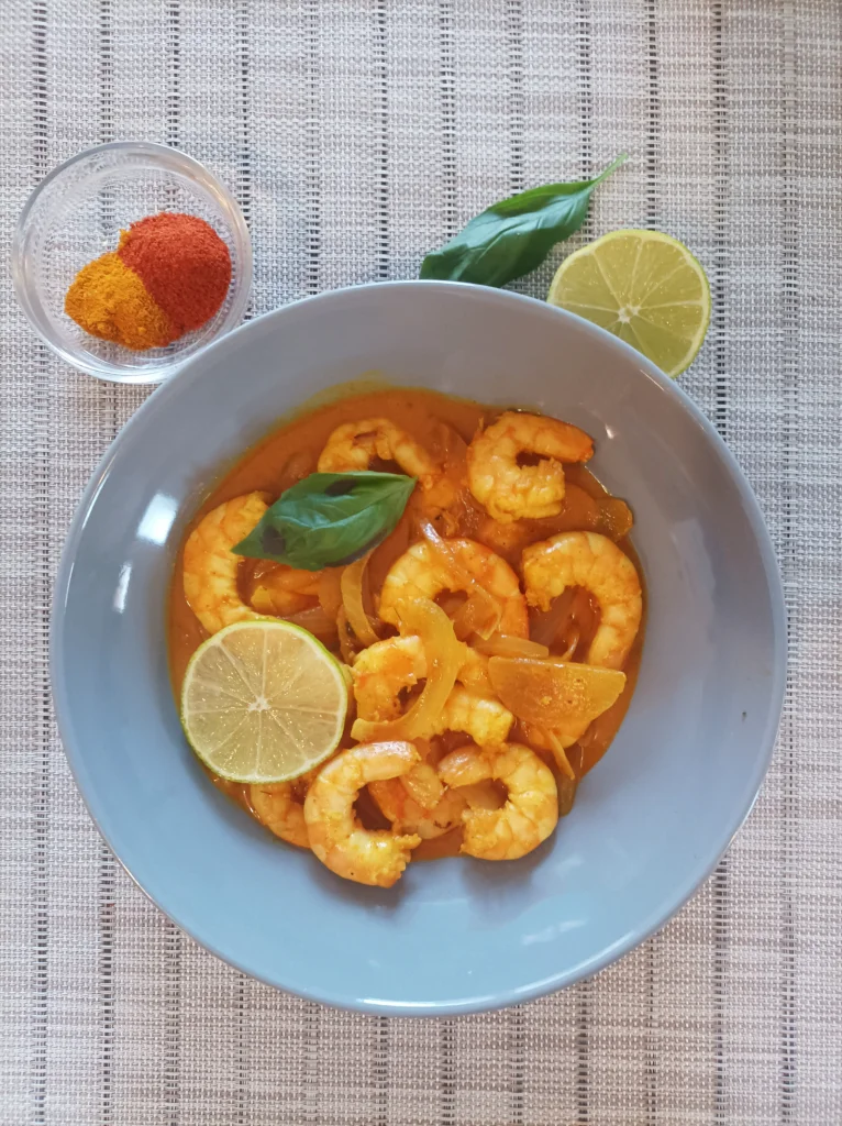 recette à base de crevette