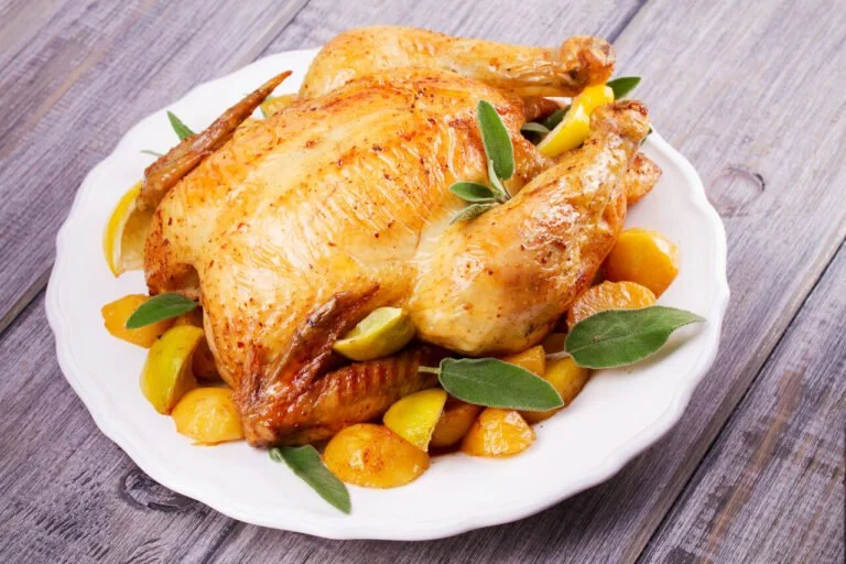 Poulet a la sauge et au citron